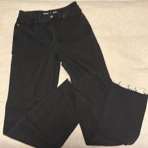 Old navy black loose jeans